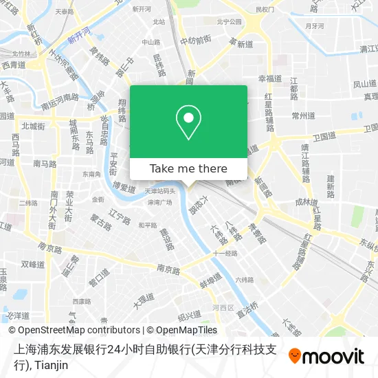 上海浦东发展银行24小时自助银行(天津分行科技支行) map
