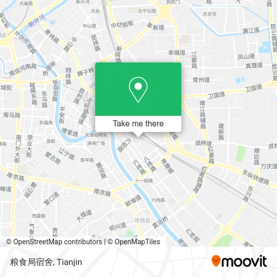 粮食局宿舍 map