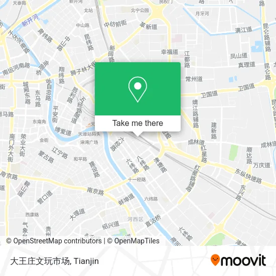 大王庄文玩市场 map