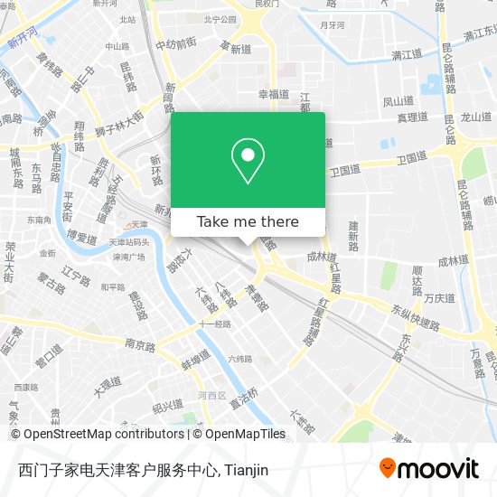 西门子家电天津客户服务中心 map