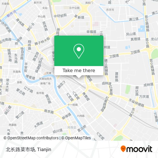 北长路菜市场 map