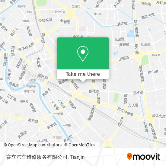 赛立汽车维修服务有限公司 map