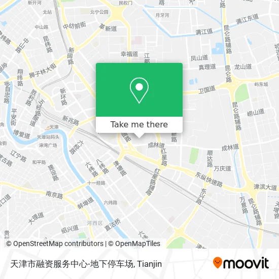 天津市融资服务中心-地下停车场 map