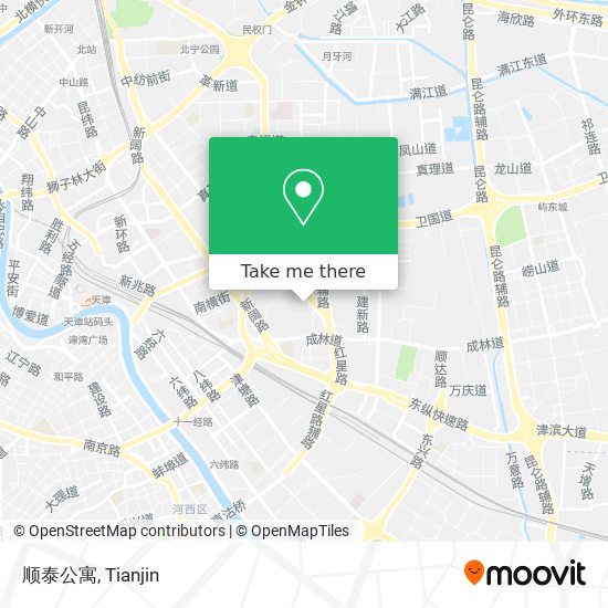 顺泰公寓 map