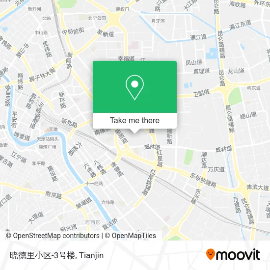 晓德里小区-3号楼 map