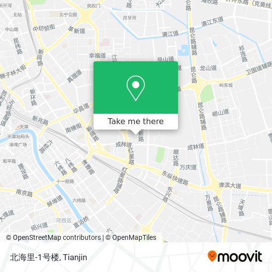 北海里-1号楼 map