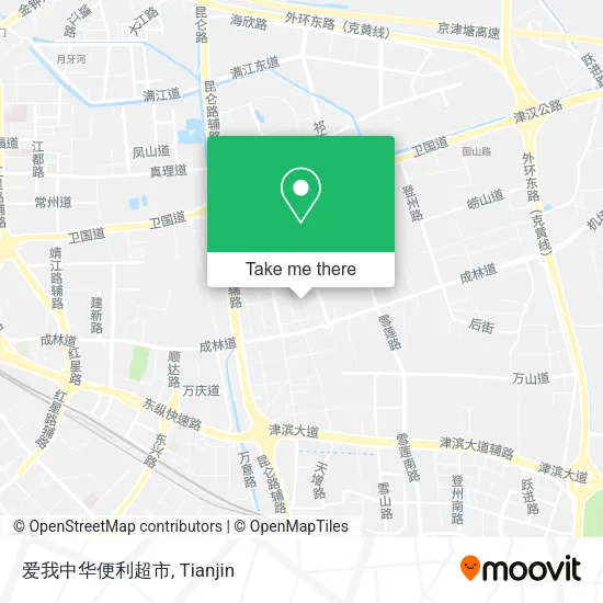 爱我中华便利超市 map