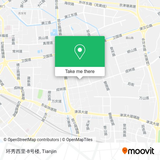 环秀西里-8号楼 map