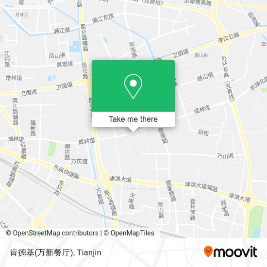 肯德基(万新餐厅) map