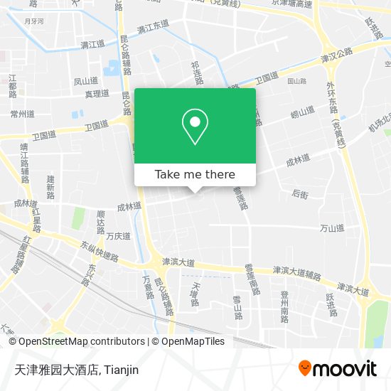 天津雅园大酒店 map