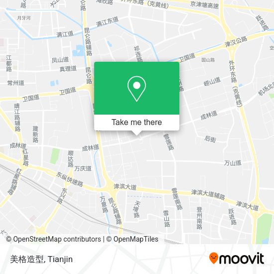 美格造型 map