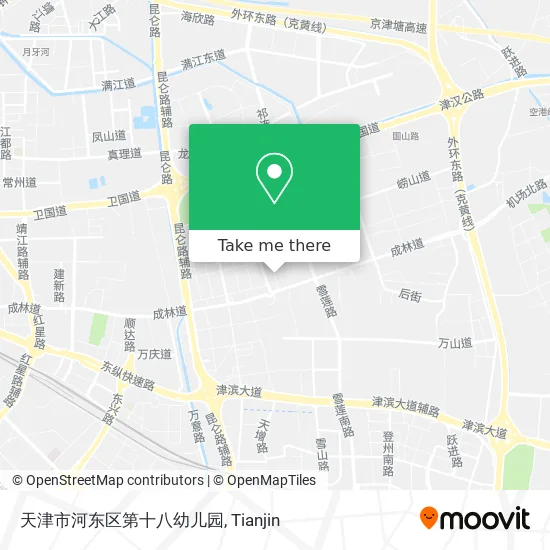 天津市河东区第十八幼儿园 map