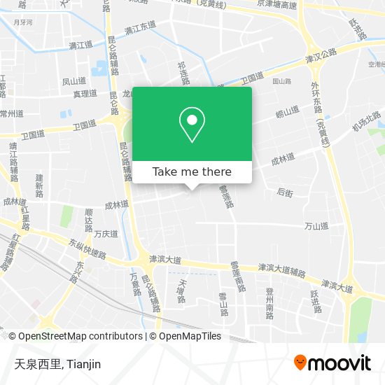 天泉西里 map