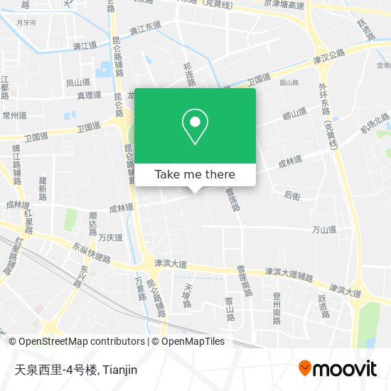 天泉西里-4号楼 map