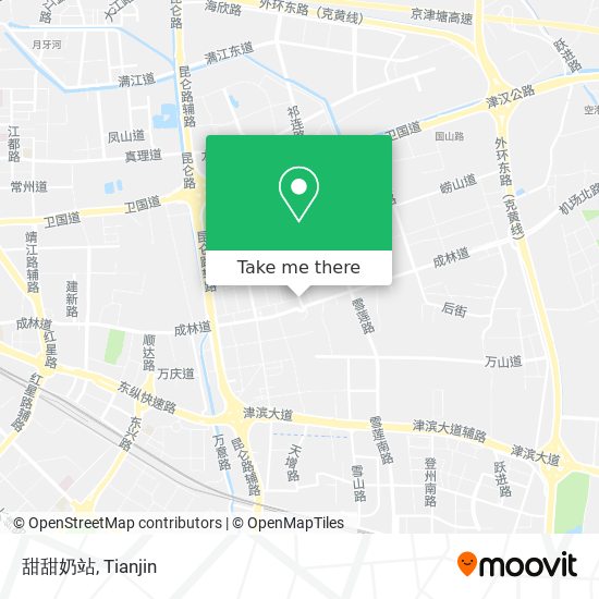 甜甜奶站 map