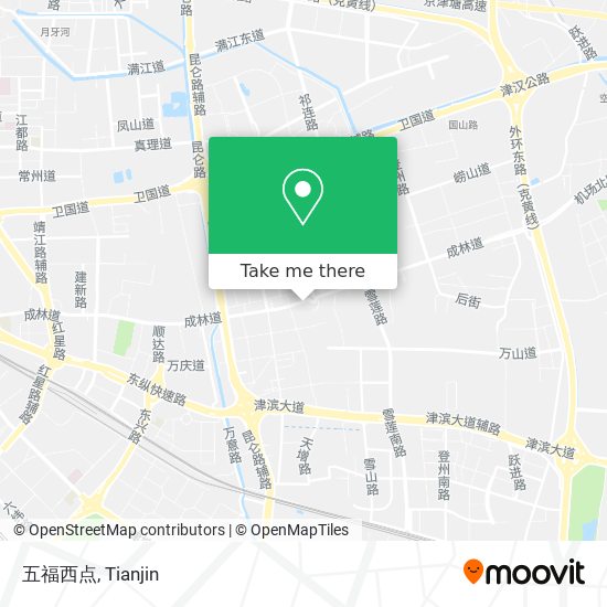 五福西点 map