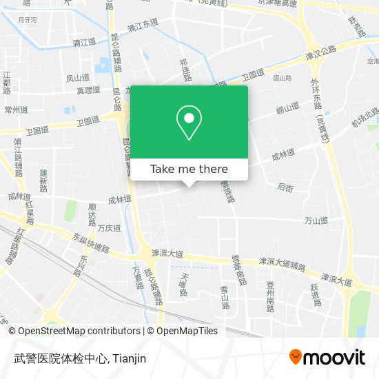 武警医院体检中心 map