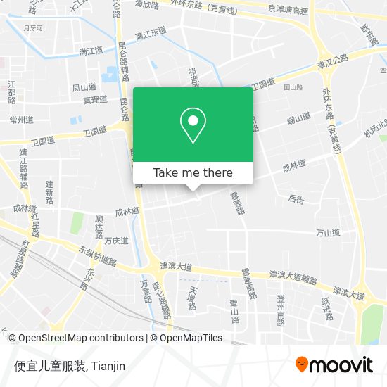 便宜儿童服装 map