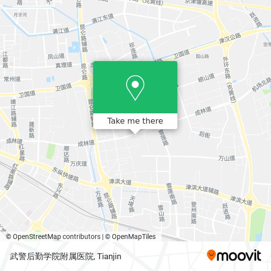 武警后勤学院附属医院 map