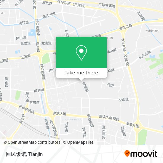 回民饭馆 map