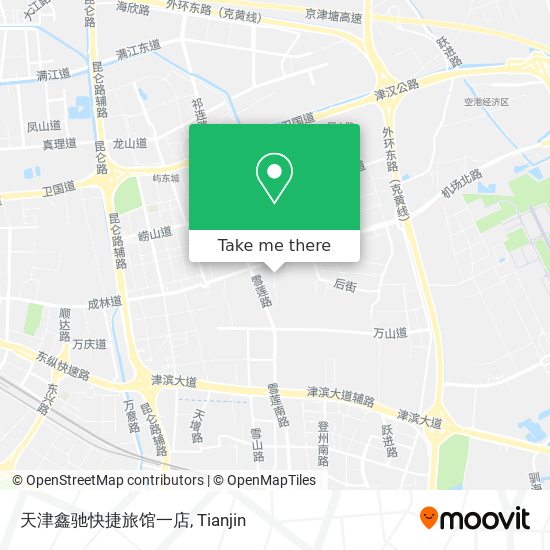 天津鑫驰快捷旅馆一店 map