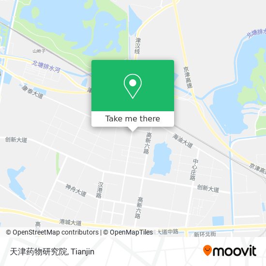 天津药物研究院 map