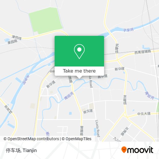 停车场 map