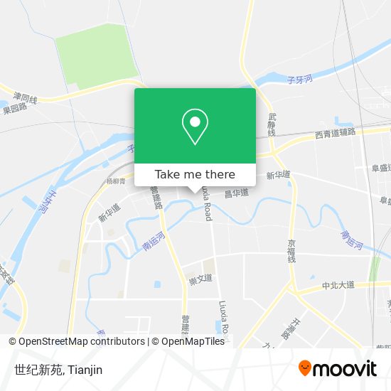 世纪新苑 map