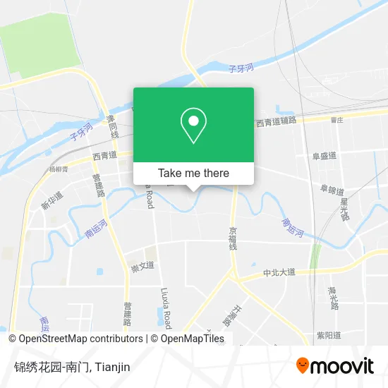 锦绣花园-南门 map