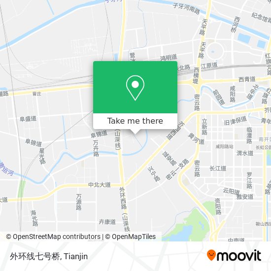 外环线七号桥 map