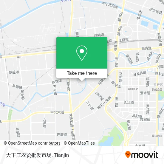 大卞庄农贸批发市场 map