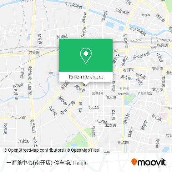 一商茶中心(南开店)-停车场 map