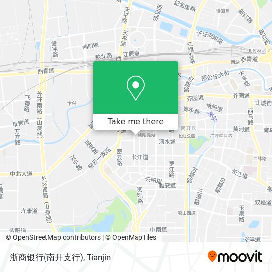 浙商银行(南开支行) map