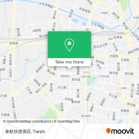 泰航快捷酒店 map