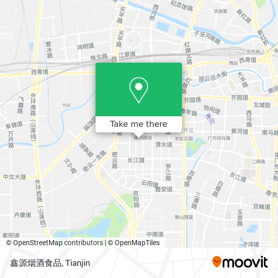 鑫源烟酒食品 map