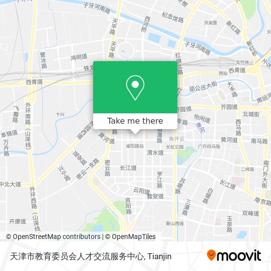 天津市教育委员会人才交流服务中心 map