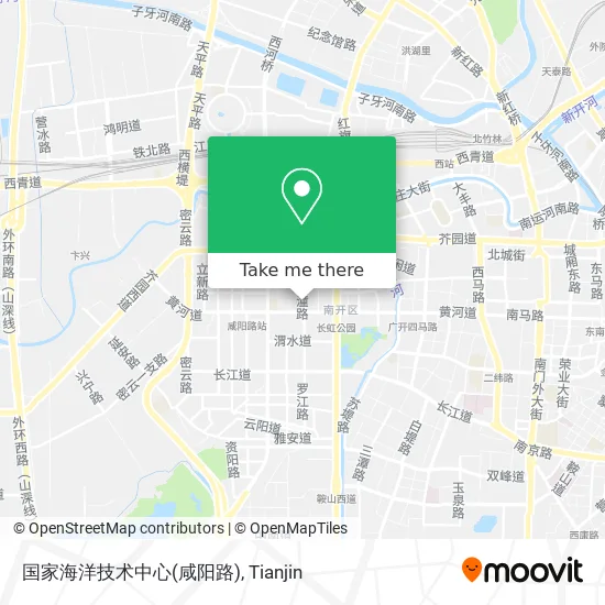 国家海洋技术中心(咸阳路) map