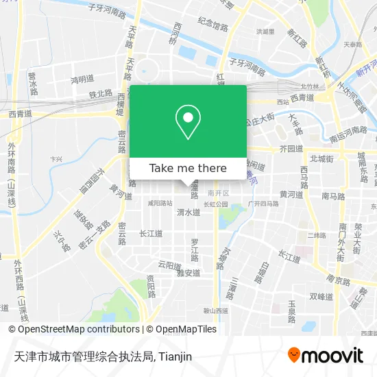 天津市城市管理综合执法局 map