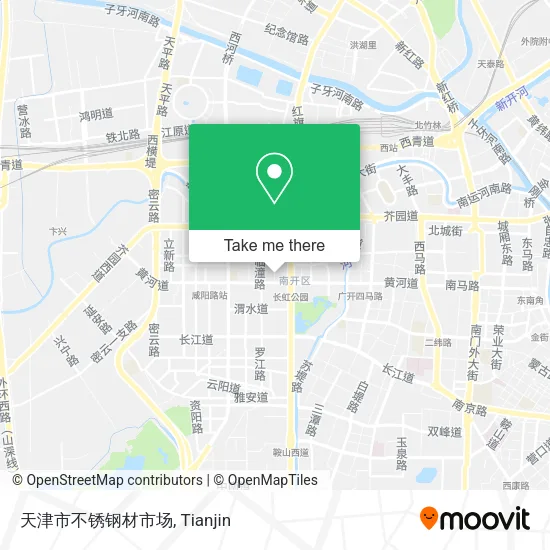 天津市不锈钢材市场 map