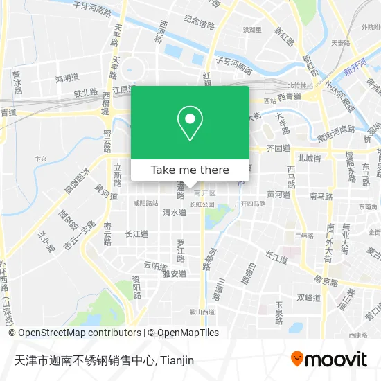 天津市迦南不锈钢销售中心 map