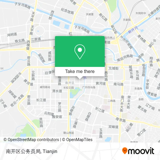 南开区公务员局 map