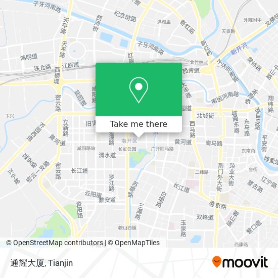 通耀大厦 map