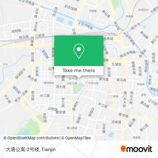 大通公寓-2号楼 map