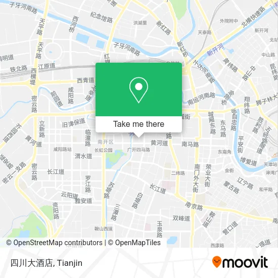 四川大酒店 map