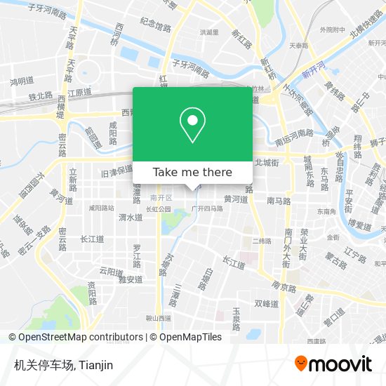 机关停车场 map