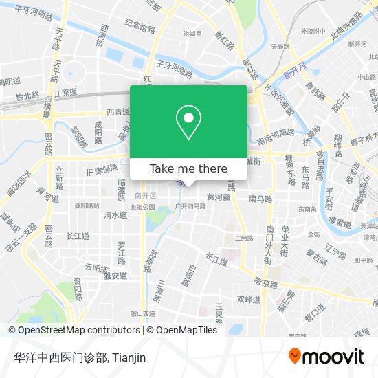 华洋中西医门诊部 map