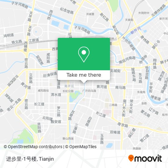 进步里-1号楼 map