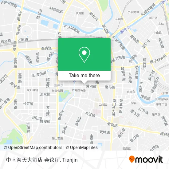 中南海天大酒店-会议厅 map