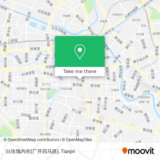 白玫瑰内衣(广开四马路) map