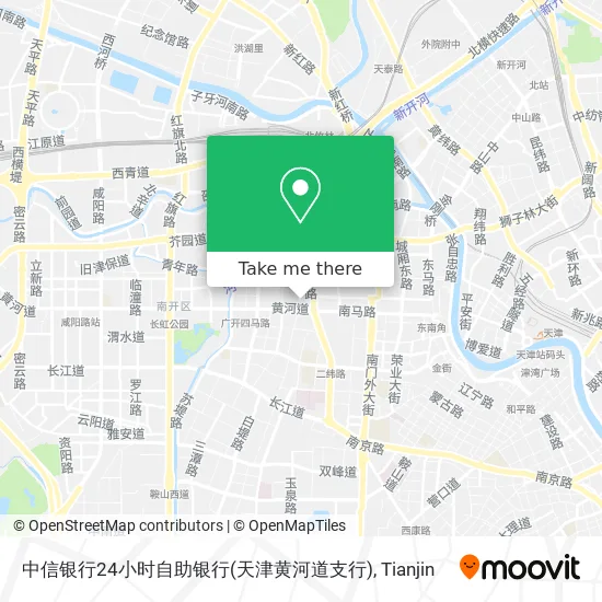 中信银行24小时自助银行(天津黄河道支行) map